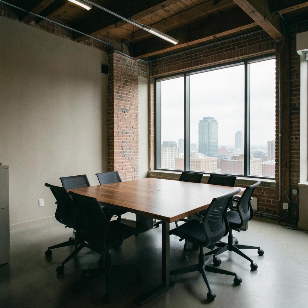 Boardroom of a modern Toronto consulting firm